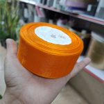 روبان حریر تور 4 سانت 50یارد - Image 13