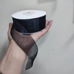 روبان حریر تور 4 سانت 50یارد - Image 5