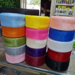 روبان حریر تور 4 سانت 50یارد - Image 16