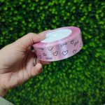 روبان ساتن طرح دار 2/5 سانت - Image 4