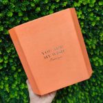 باکس خارجی درب دار مقوایی ضخیم رنگ نارنجی - Image 4