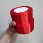 روبان ساتن 4 سانت 25یارد خارجی - Image 8