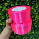 روبان ساتن 4 سانت 25یارد خارجی - Image 4