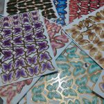 پروانه مقوایی رنگی - Image 3