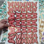 پروانه مقوایی رنگی - Image 11