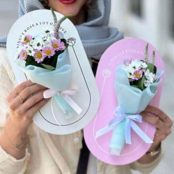 بوکت مقوایی بیضی