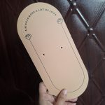 بوکت مقوایی بیضی - Image 4