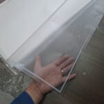 کاغذ ضدآب بی رنگ حاشیه دار