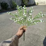 گل عروس مصنوعی  ژیپسوفیلا 7بازو دسته ای