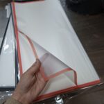 کاغذ ضدآب سفید حاشیه دور رنگی جدید 5عددی